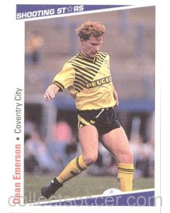 Dean Emerson Coventry City Shooting Stars Card