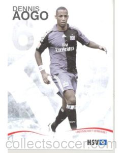Dennis Aogo Hamburg player card 2010-2011