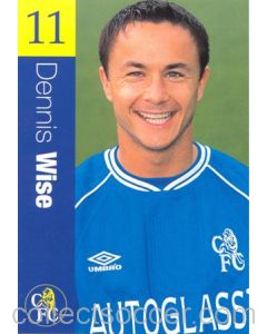 Chelsea - Dennis Wise official Chelsea card