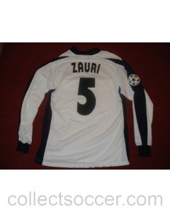 Football MemorabiliaShirt of Zauri, Lacio, Match Worn