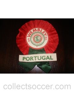 1966 World Cup Portugal Vintage Rosette