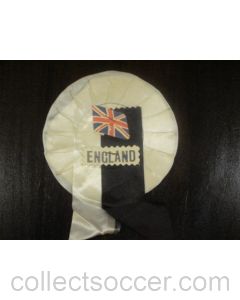 1966 World Cup England Vintage Rosette with national flag