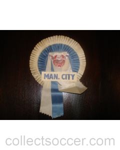 Manchester City Vintage Rosette of 1960,s