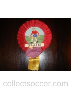 Spain Vintage Rosette World Cup England 1966
