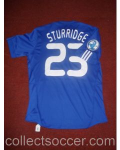 Match worn shirt Chelsea's Sturridge No 23 during 2009 World Football Challenge