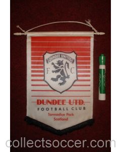 Dundee United F.C., Tannadice Park Scotland, Pennant once property of the football referee Neil Midgley