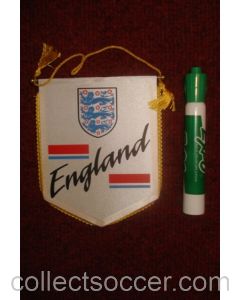 England small Pennant once property of the football referee Neil Midgley