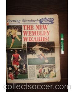 Evening Standard newspaper of 29/04/1972 covering the 1972 F.A. Cup Final in advance