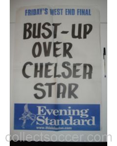 Evening Standard Bust-Up Over Chelsea Star poster