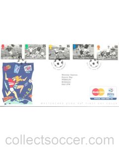 Wembley Stadium Euro 1996 Master Card First Day Cover of 14/05/1996