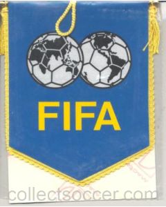 FIFA small pennant with a FIFA sticker