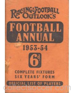 Racing & Football Outlook's Football Annual 1953-1954