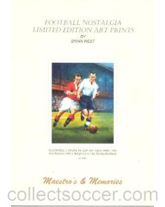 Booklet - Football Nostalgia - Limited Edition Art Prints - Maestros & Memories by Brian West
