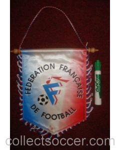 France FA Pennant once property of the football referee Neil Midgley