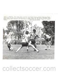 Photograph of the German team training at Leon in Mexico on 26/05/1070 in very good condition.