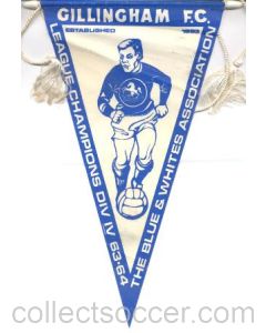 Gillingham League Champions 1963-1964 Pennant