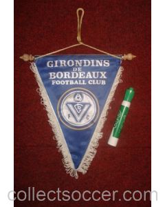 Girondins de Bordeaux FC, France Pennant once property of the football referee Neil Midgley