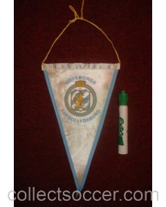 Goteborg Pennant once property of the football referee Neil Midgley