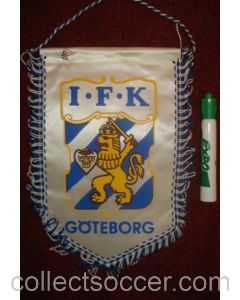 Goteborg Pennant once property of the football referee Neil Midgley