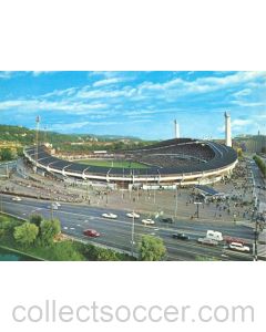 Goteborg Stadium colour postcard