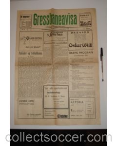 Gressbaneavisa Newspaper of 1946