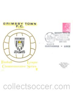 Grimsby Town FC 80th Anniversary of Election to the Football League 1892-1972 First Day Cover 22/01/1972