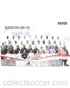 Hamburg Team card of Season 2009-2010