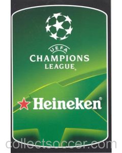 Heineken Champions League Liverpool v Real Betis 23/11/2005 Scratch Card