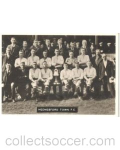 Hednesford Town FC Photocard