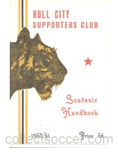 Hull City Supporters' Club Handbook 1960-1961