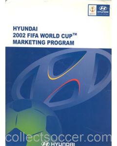 2002 World Cup - Hyundai Marketing Program Press Information in folder