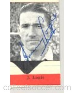 J.Logie Signed Newspaper Cutting Photograph