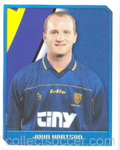 John Hartson Premier League 2000 sticker