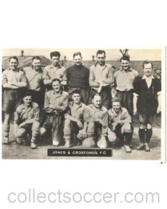Jones & Croxfords FC Photocard