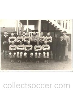 Kent County FA XI v All Stars XI 30/03/1940 charity match for the Red Cross