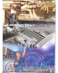 Leicester City FC folder featuring the old Filbert Way stadium on the front page