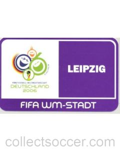 World Cup, Leipzig, Germany 2006 sticker