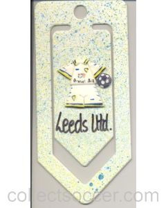 Leeds United Large Plastic Souvenir Paperclip
