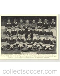 Manchester United team photograph