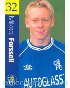 Chelsea - Mikael Forssell official Chelsea card
