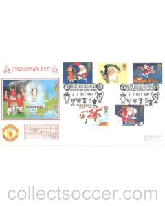 Manchester United Museum and Tour Centre first day cover of 27/10/1997