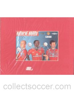 Natural Ability - Manchester United colour photograph with facsimile signatures on hard board