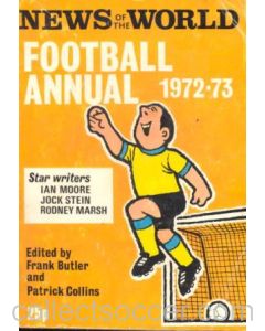 Football Annual 1972-1973 News of the World publication