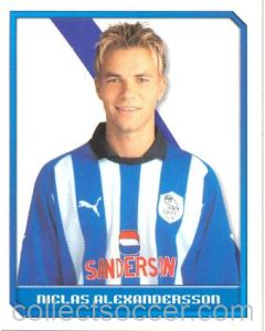 Niclas Alexandersson Premier League 2000 sticker