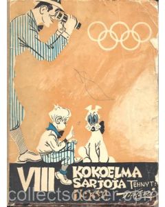 1936 A book of comics of 1938 about the Olympics in 1936