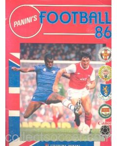 Panini's Football 1986 Sticker Album with all stickers available inside