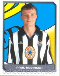 Paul Robinson Premier League 2000 sticker