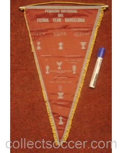Barcelona Match Used Pennant