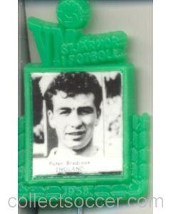 Peter Brabrook England World Cup 1958 Badge