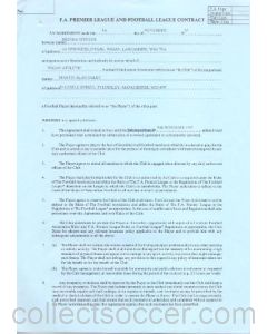 Premier League And Football League Player Contract between Martin Alan Haley and Wigan Athletic of 01/11/1995
